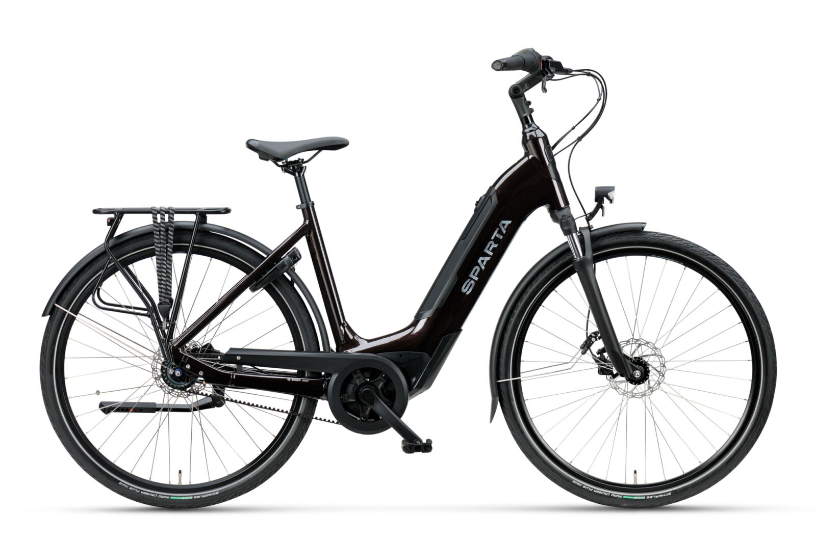 Sparta c-Grid Ultra M7Tb Damesfiets Dark Brownred Gloss 61 cm