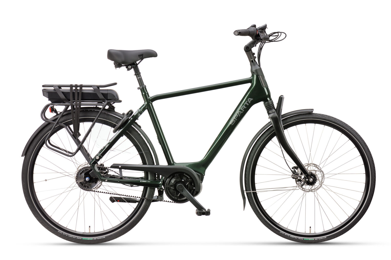 Sparta a-Shine Ultra M5B Belt Herenfiets Dark Olive Gloss