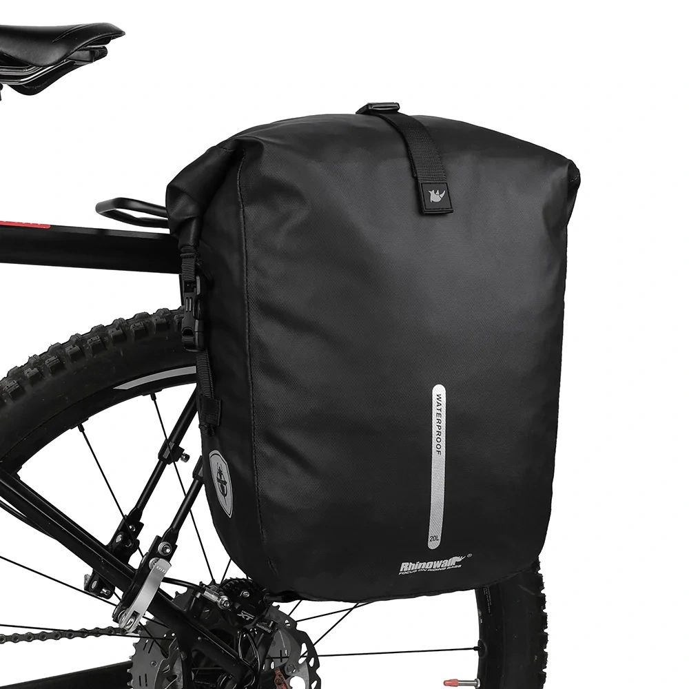20 Liter Urban bagagedragertas Zwart