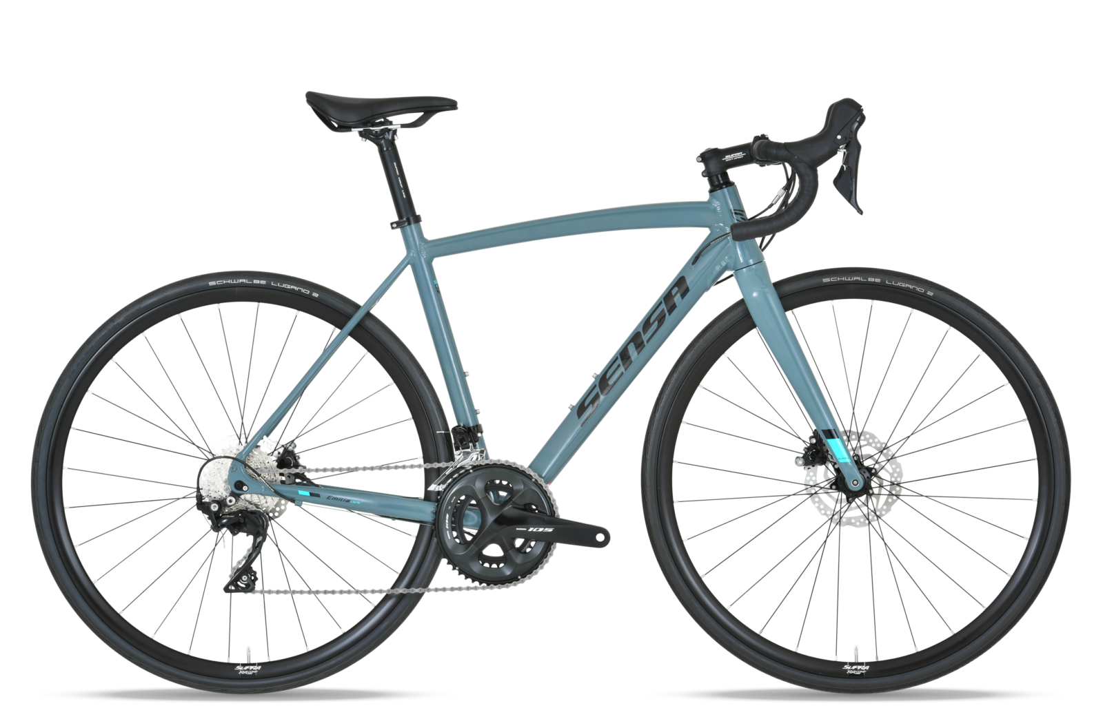 Emilia Disc 105 Shiny Green-like Grey