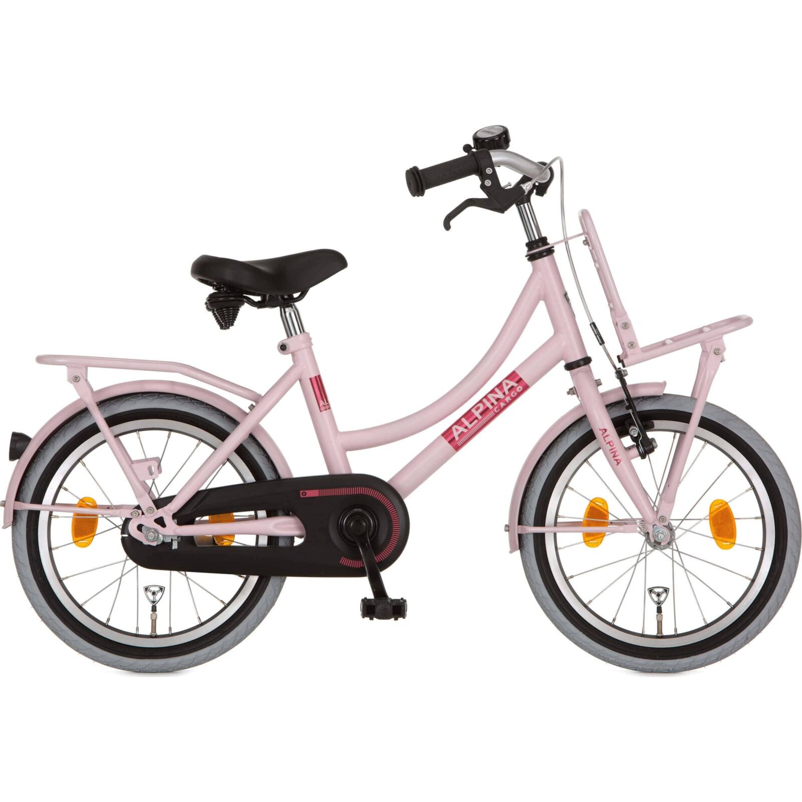 Alpina Cargo 16 Inch Meisjes Kinderfiets Pearl Pink Matt