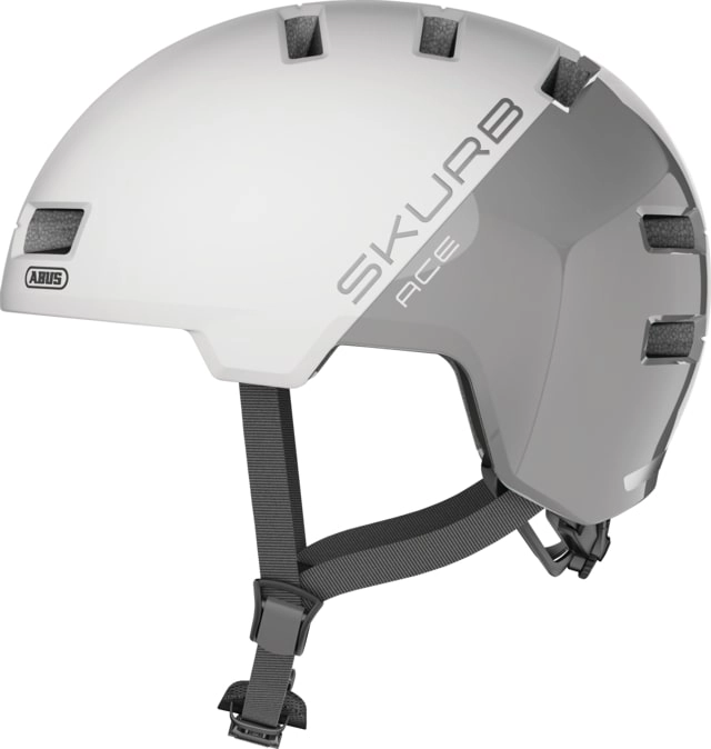 Abus Fietshelm Urban voor volwassenen SKURB ACE wit S 889448