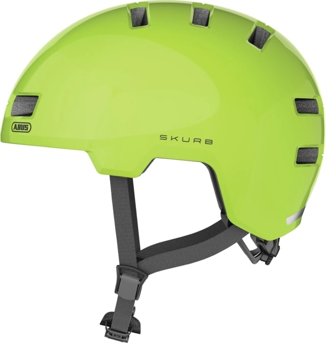 Abus Fietshelm Urban voor volwassenen SKURB geel S 889469