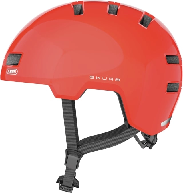 Abus Fietshelm Urban voor volwassenen SKURB rood M 889467