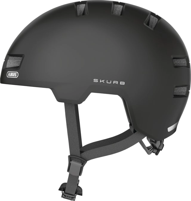 Abus Fietshelm Urban voor volwassenen SKURB zwart S 889481