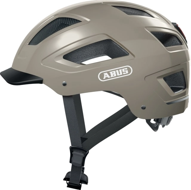Abus Fietshelm Urban met licht HYBAN 2.0 grijs L 888756