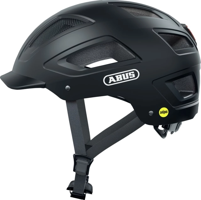 Abus Fietshelm Urban met licht HYBAN 2.0 MIPS zwart L 888720