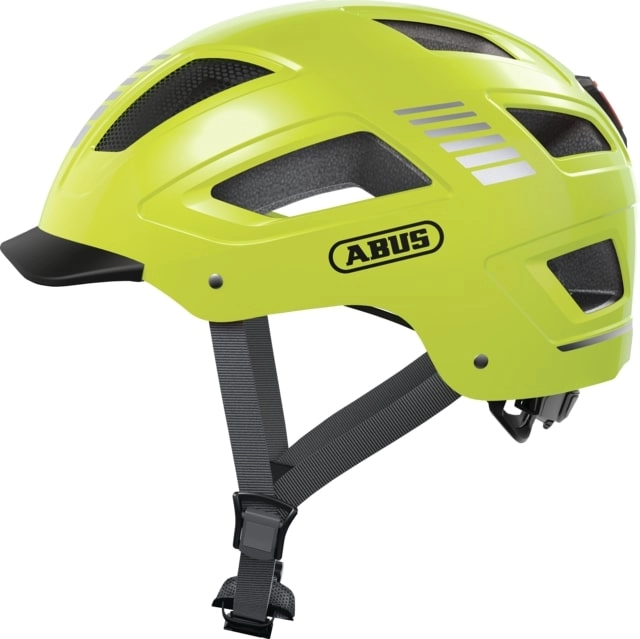 Abus Fietshelm Urban met licht HYBAN 2.0 SIGNAL geel L 888750