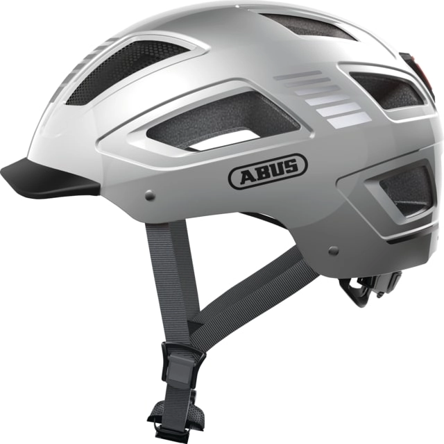 Abus Fietshelm Urban met licht HYBAN 2.0 SIGNAL grijs L 888747