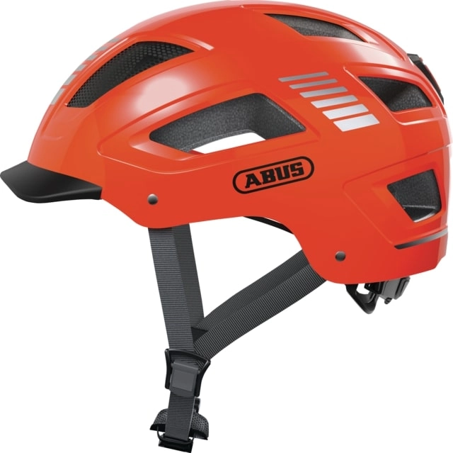 Abus Fietshelm Urban met licht HYBAN 2.0 SIGNAL rood M 888752