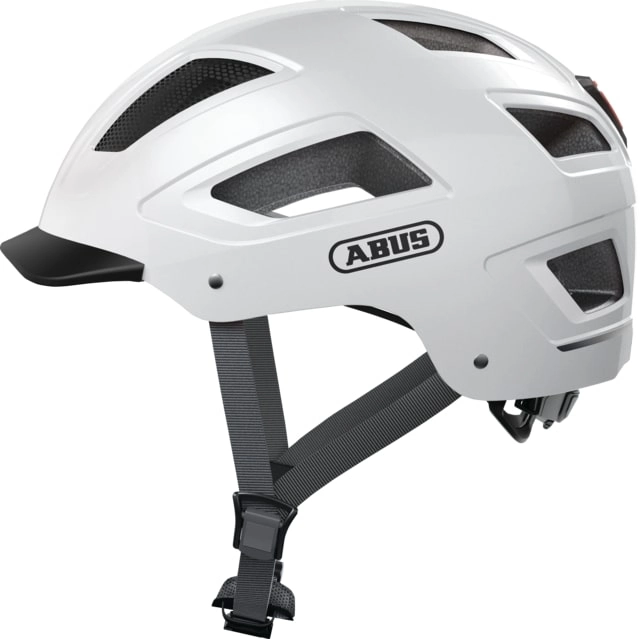 Abus Fietshelm Urban met licht HYBAN 2.0 wit L