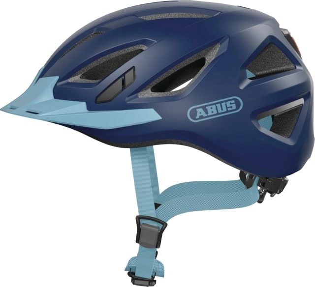 Abus Fietshelm Urban met licht URBAN-I 3.0 blauw XL 889348