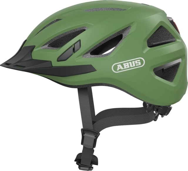 Abus fietshelm met licht URBAN-I 3.0 groen M 889386