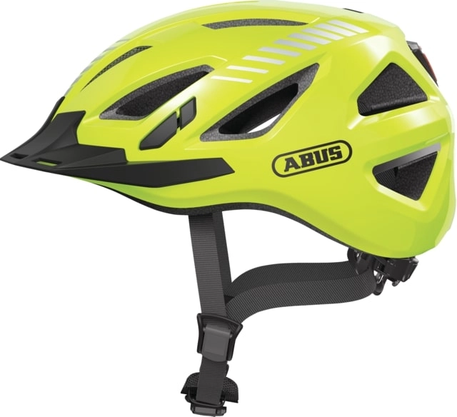 Abus Fietshelm Urban met licht URBAN-I 3.0 SIGNAL geel M 889322