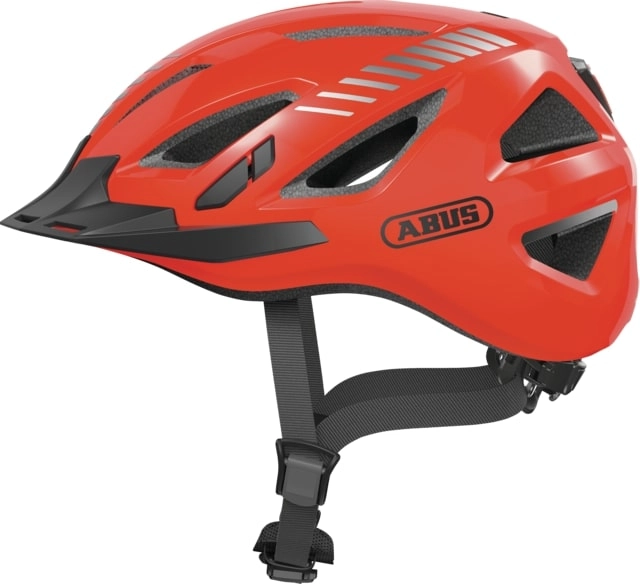 Abus Fietshelm Urban met licht URBAN-I 3.0 SIGNAL rood S 889329