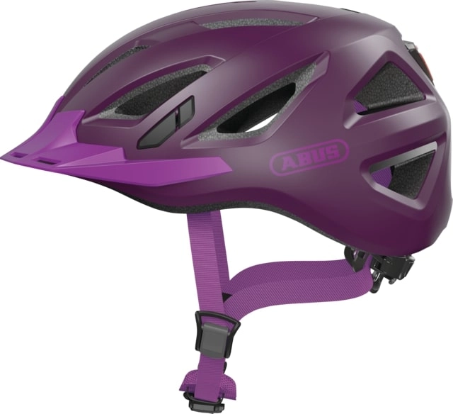 Abus Fietshelm Urban met licht URBAN-I 3.0 paars L 889351