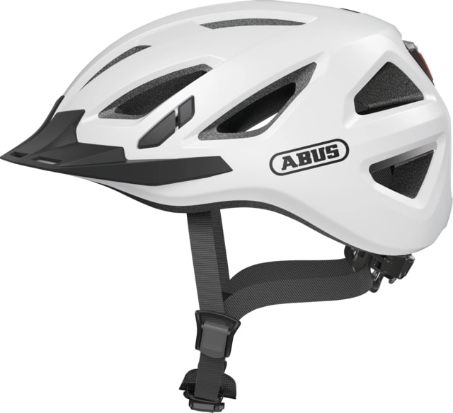 Abus fietshelm met licht URBAN-I 3.0 wit M 889370