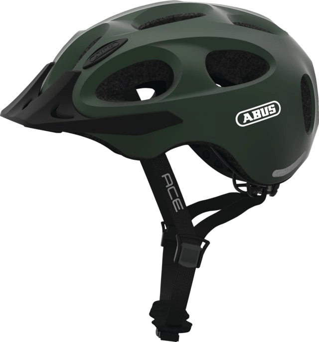 Abus Fietshelm Urban met licht YOUN-I ACE groen S 888138