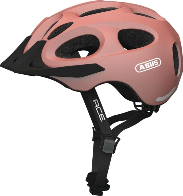 Abus Fietshelm Urban met licht YOUN-I ACE roze S 888148