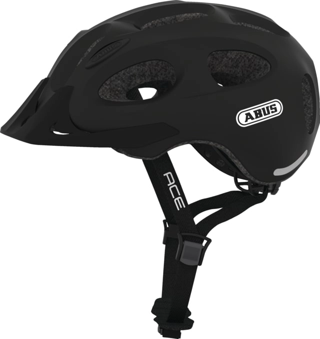 Abus Fietshelm Urban met licht YOUN-I ACE zwart S 888152