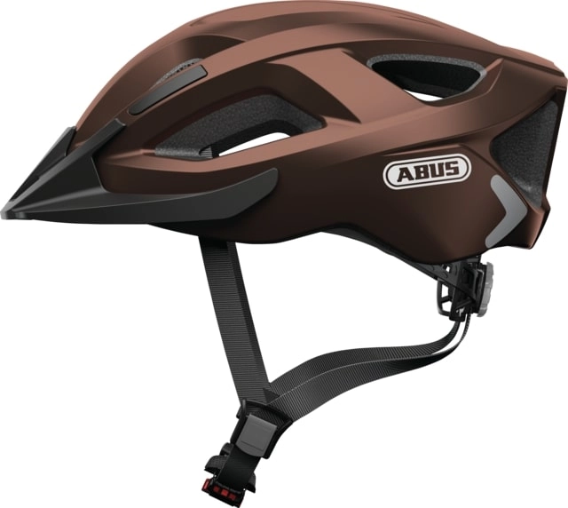 Abus Fietshelm met licht Aduro 2.0 koper S