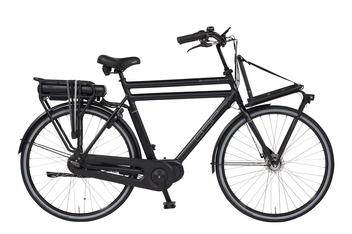 Metropolis MM N7 Heren Elektrische Fiets Zwart Mat 62 Cm