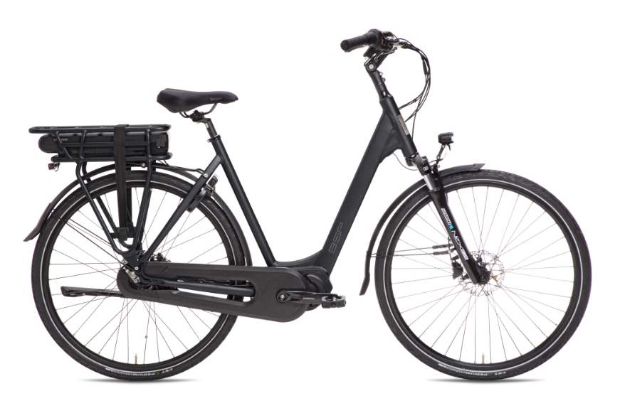 BSP Boozz E N7 2023 Dames Elektrische Fiets Onyx Black Matt 51 Cm