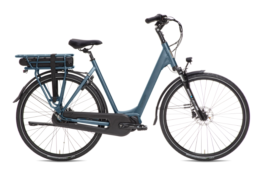 BSP Boozz E N7 2023 Dames Elektrische Fiets Blue Sky Matt 51 Cm