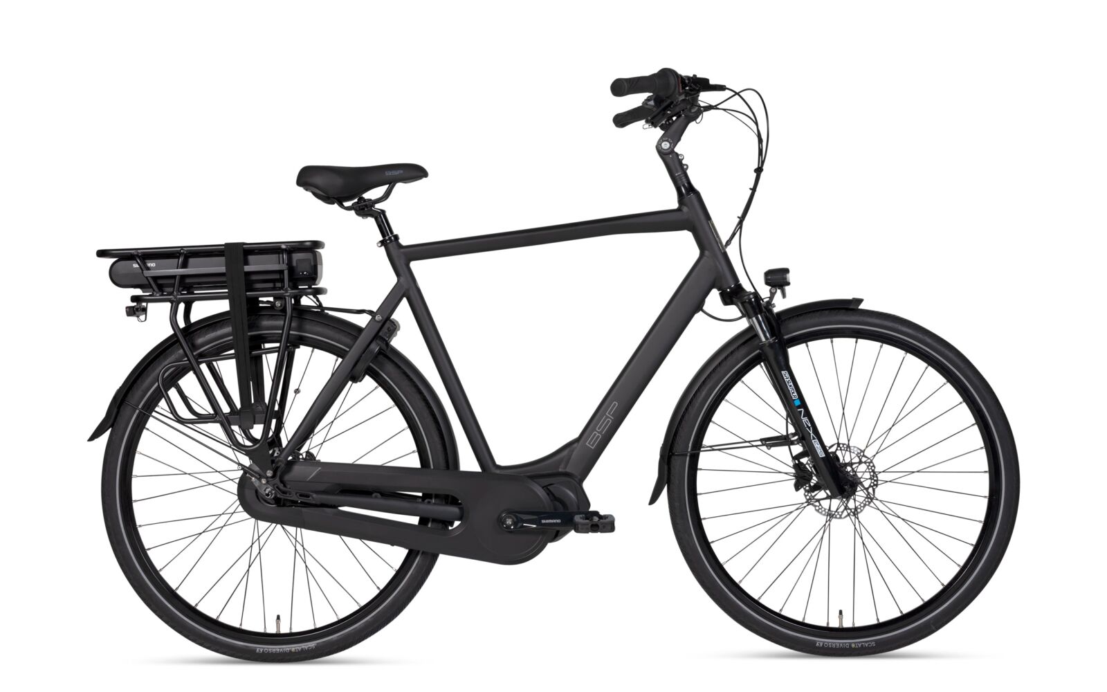 BSP Boozz E N7 2023 Heren Elektrische Fiets Onyx Black Matt 56 Cm