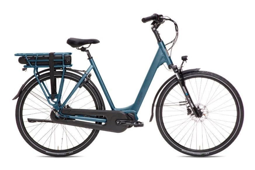 BSP Boozz E N7 Dames Elektrische Fiets Deep Sky Blue Matt 51 Cm