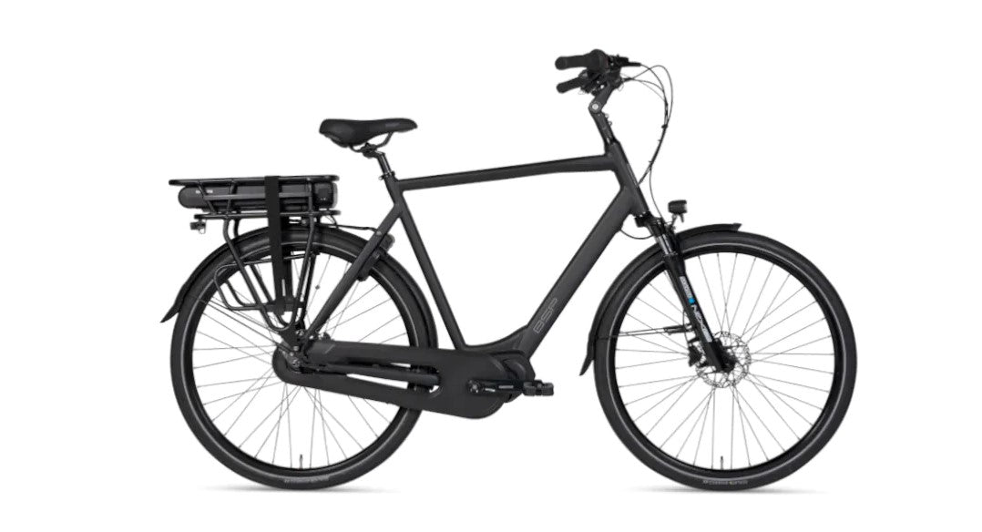 BSP Boozz E N7 Heren Elektrische Fiets Onyx Black Matt 56 Cm