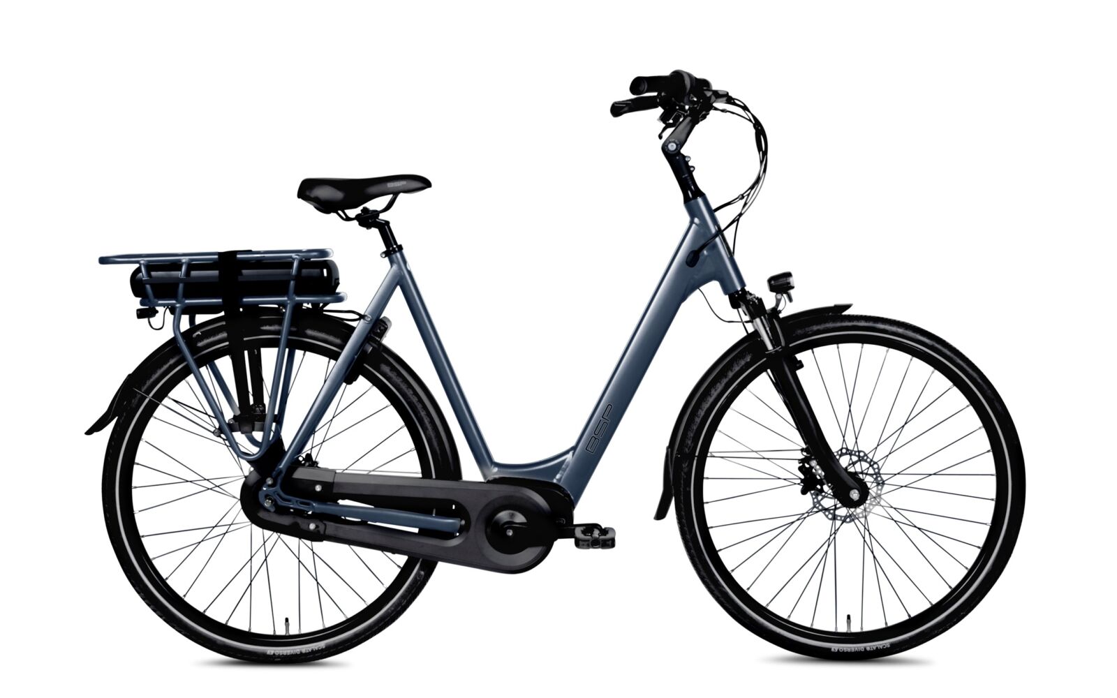 BSP Brazz Dames Elektrische Fiets Metal Grey Gloss 51 Cm