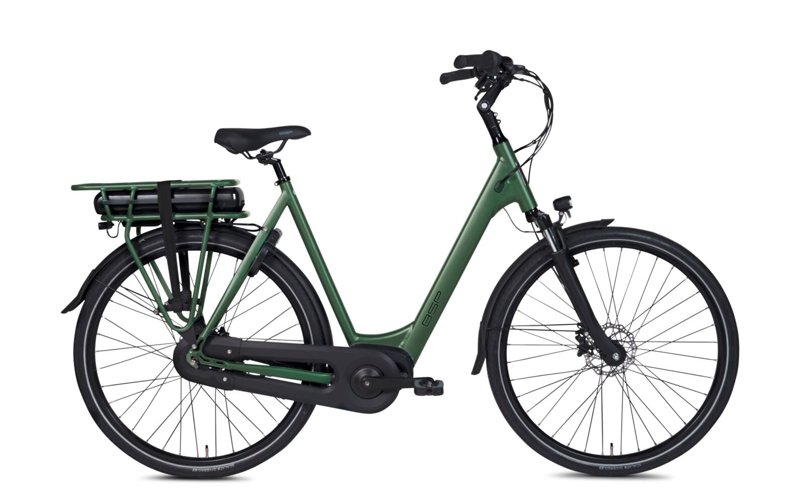 BSP Brazz Dames Elektrische Fiets Emerald Green Matt 57 Cm