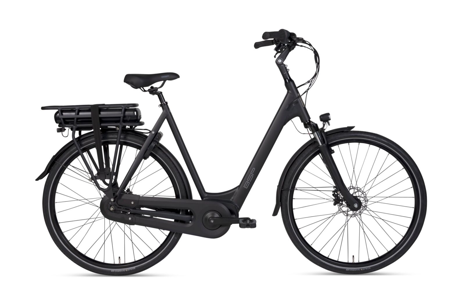 BSP Brazz Dames Elektrische Fiets Onyx Black Matt 51 Cm