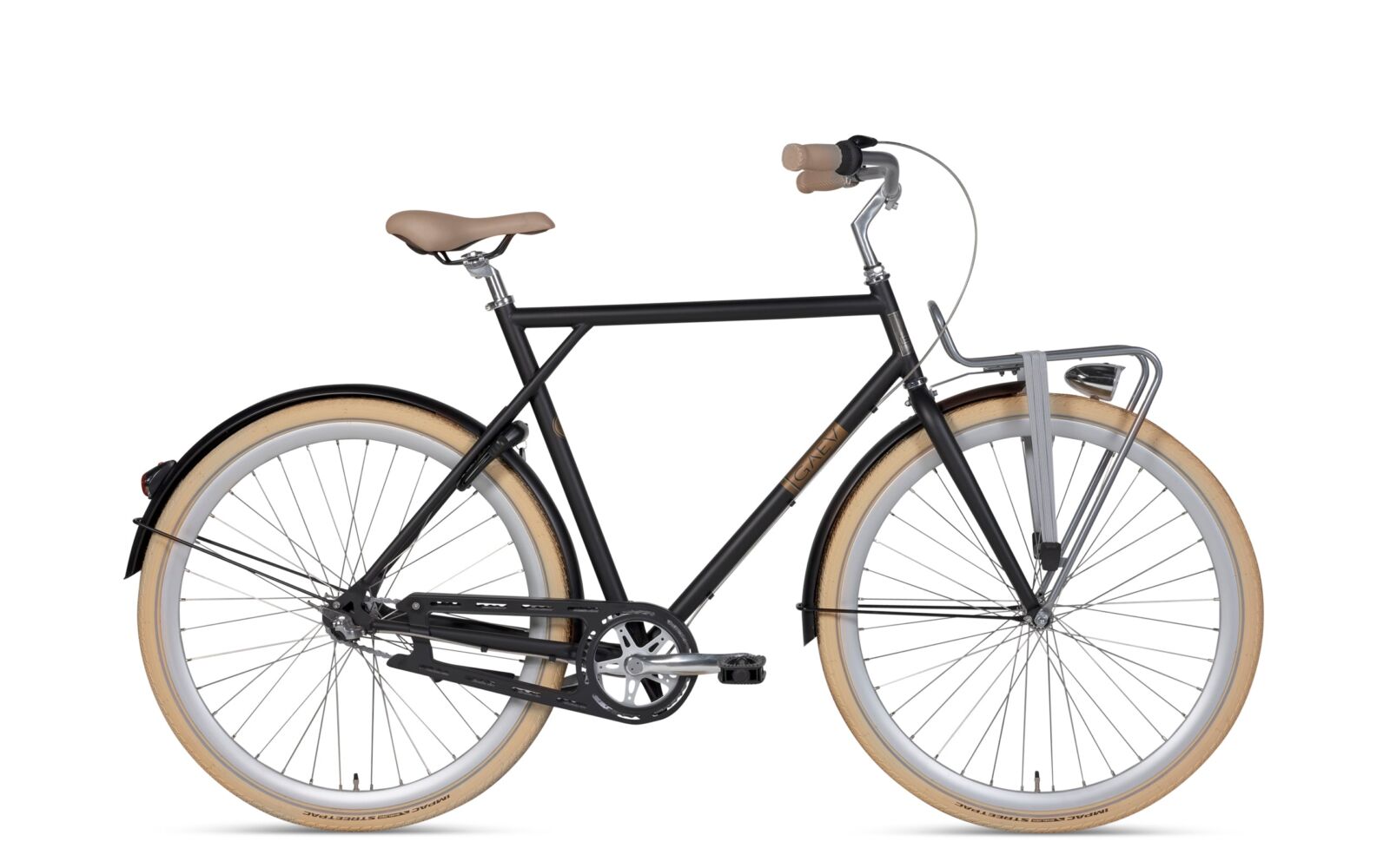 BSP Gaev RN3 2023 Heren Transportfiets Onyx Black Mat 57 Cm