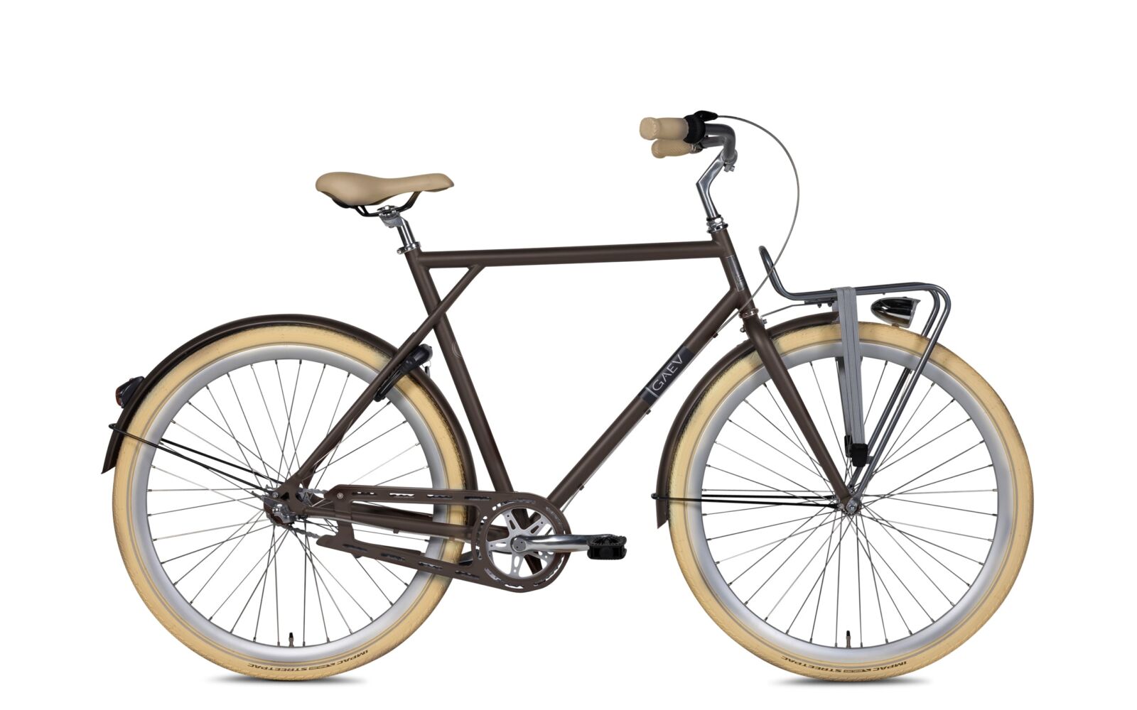 BSP Gaev RN3 2023 Heren Transportfiets Dark Oak Mat 57 Cm