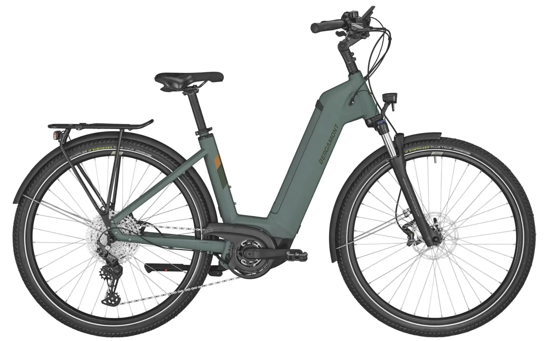 Bergamont E-Horizon Expert 6 Elektrische Fiets Dames Lage Instap Grijs L 52cm