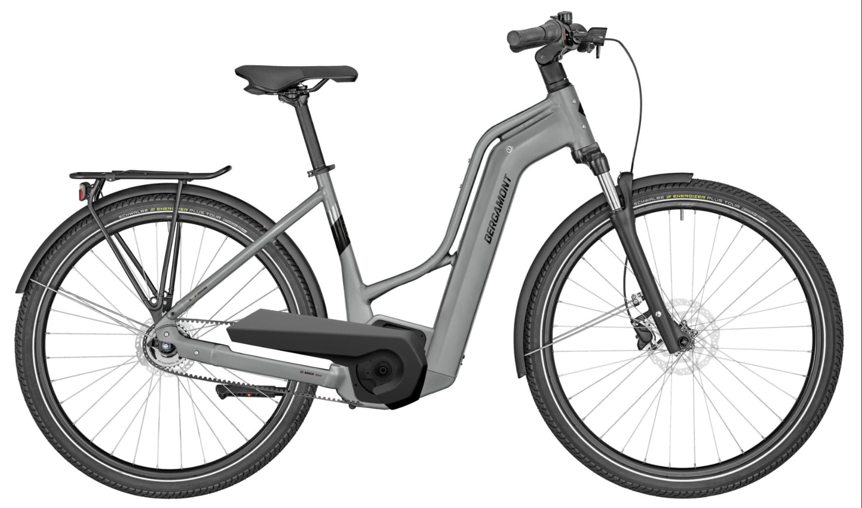 Bergamont E-Horizon N5E FH Amsterdam Sportieve Elektrische Fiets Riemaandrijving 44cm