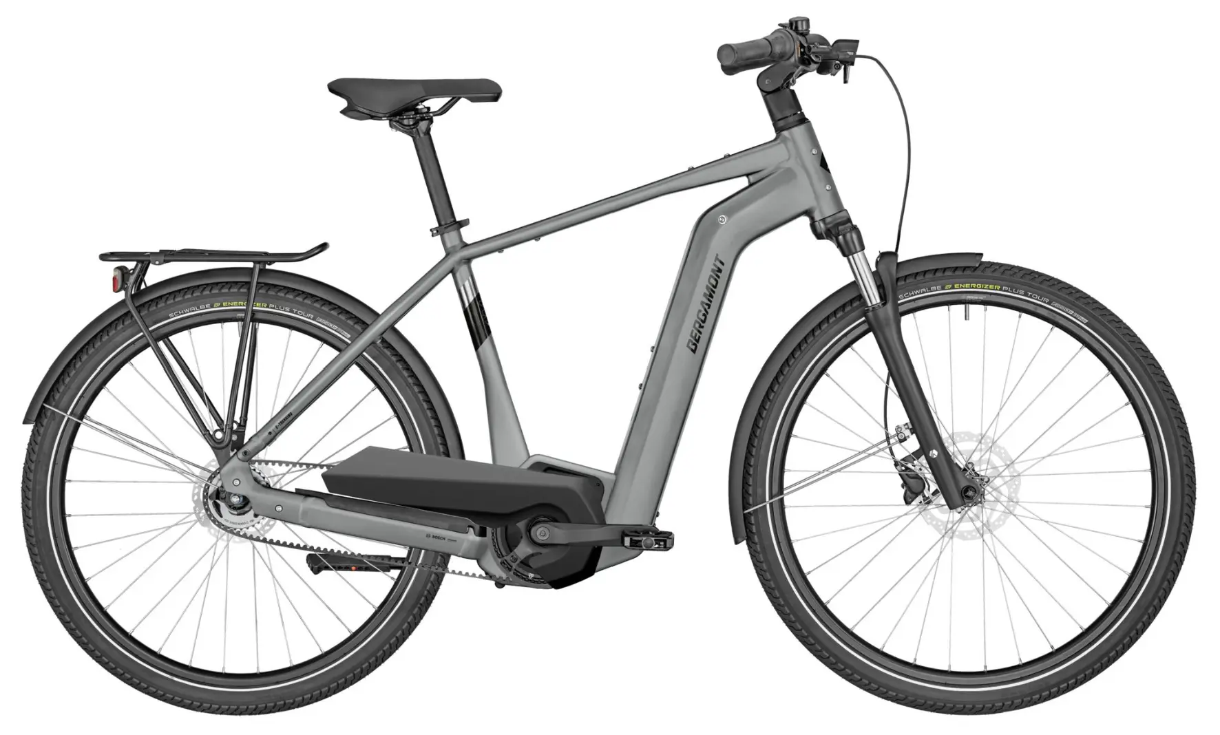 Bergamont E-Horizon N5E FH Elektrische Fiets Heren Riemaandrijving 48cm