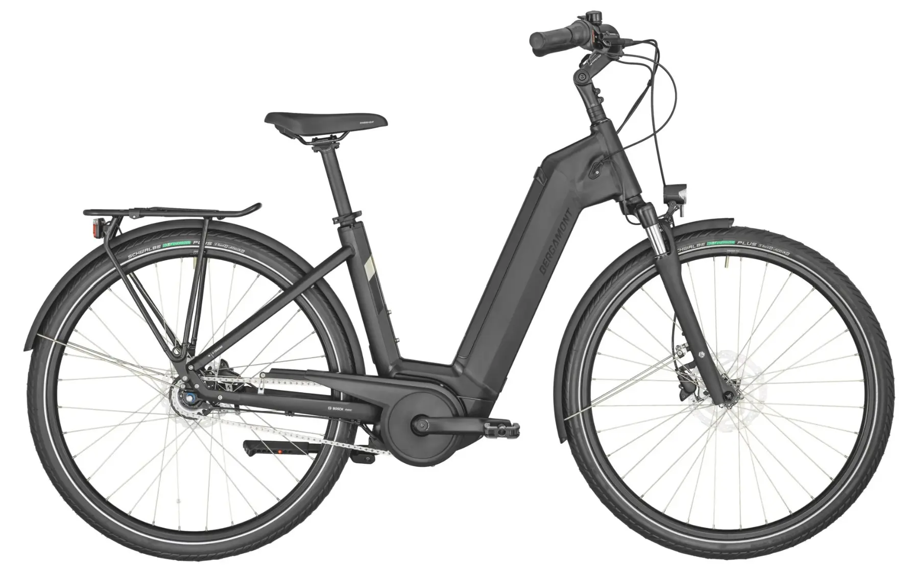 Bergamont E-Horizon N8 CB Elektrische Fiets Dames Zwart 44cm