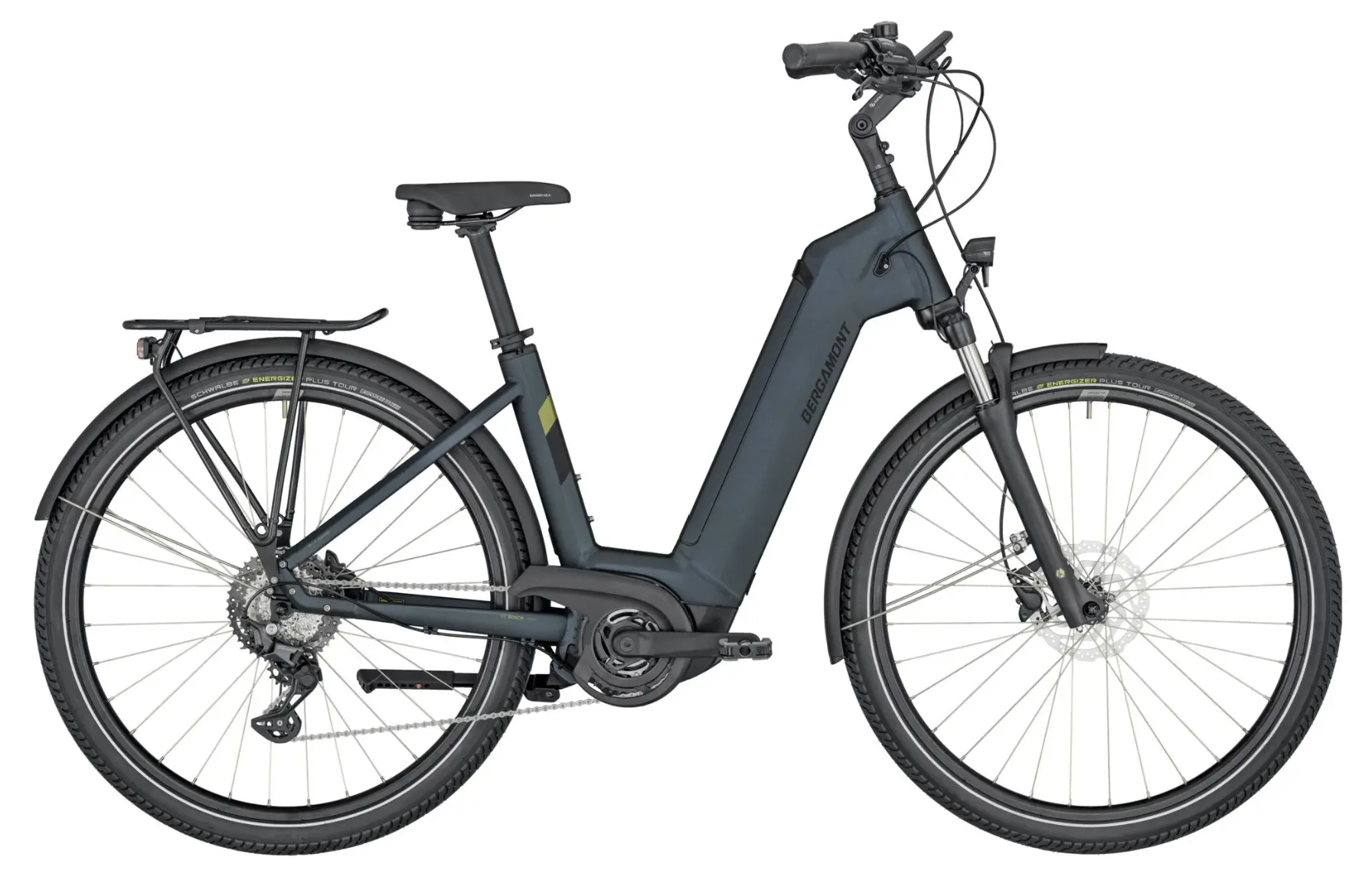 Bergamont E-Horizon Sport 6 Elektrische Fiets Dames Lage Instap Blauw S 44cm