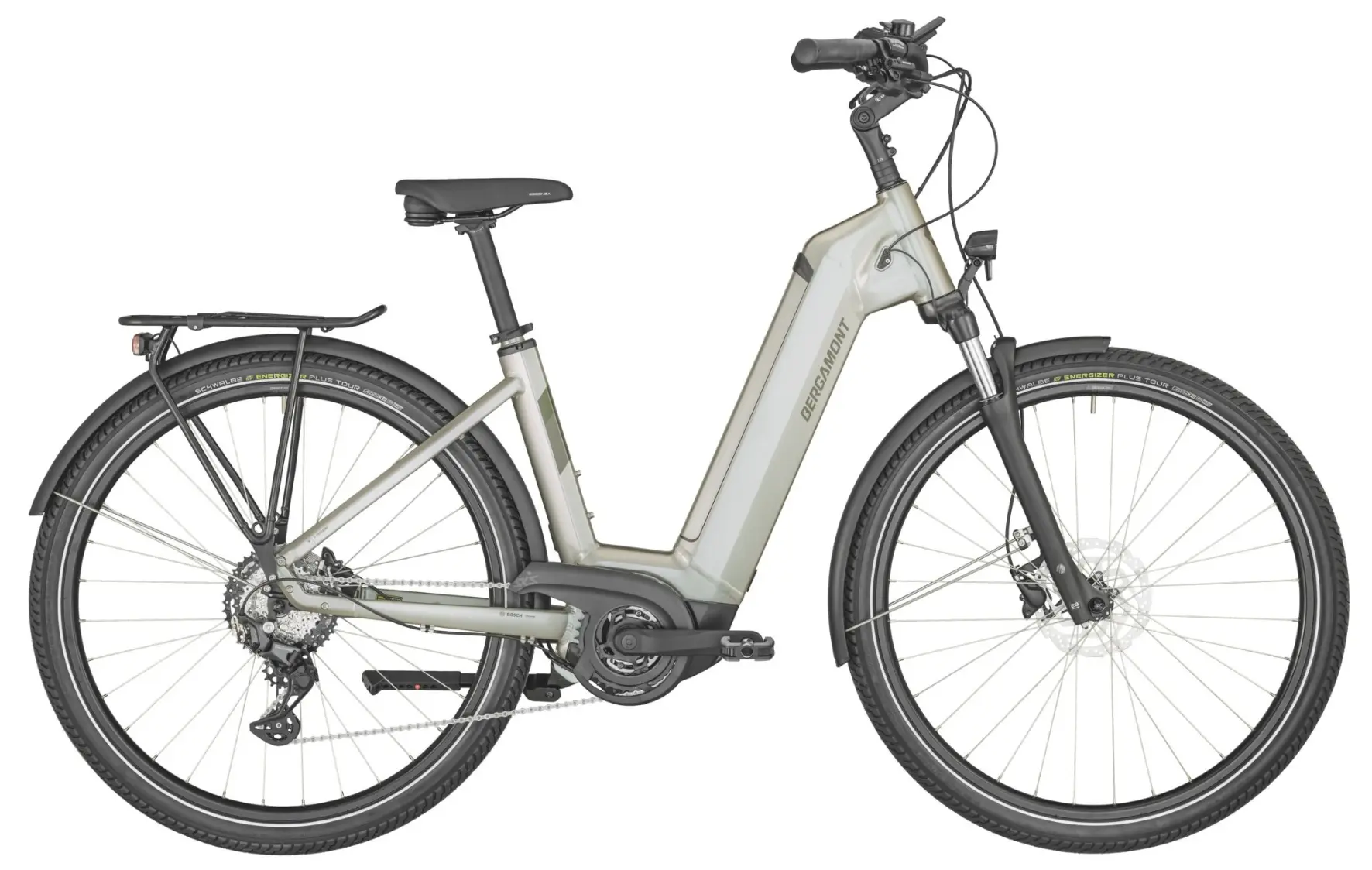 Bergamont E-Horizon Sport 6 Elektrische Fiets Dames Lage Instap Wit S 44cm