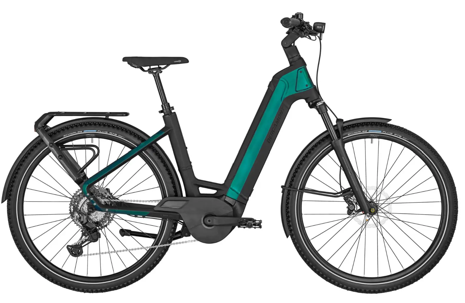 Bergamont E-Ville SUV Elite Elektrische Fiets Dames met lage instap 46cm