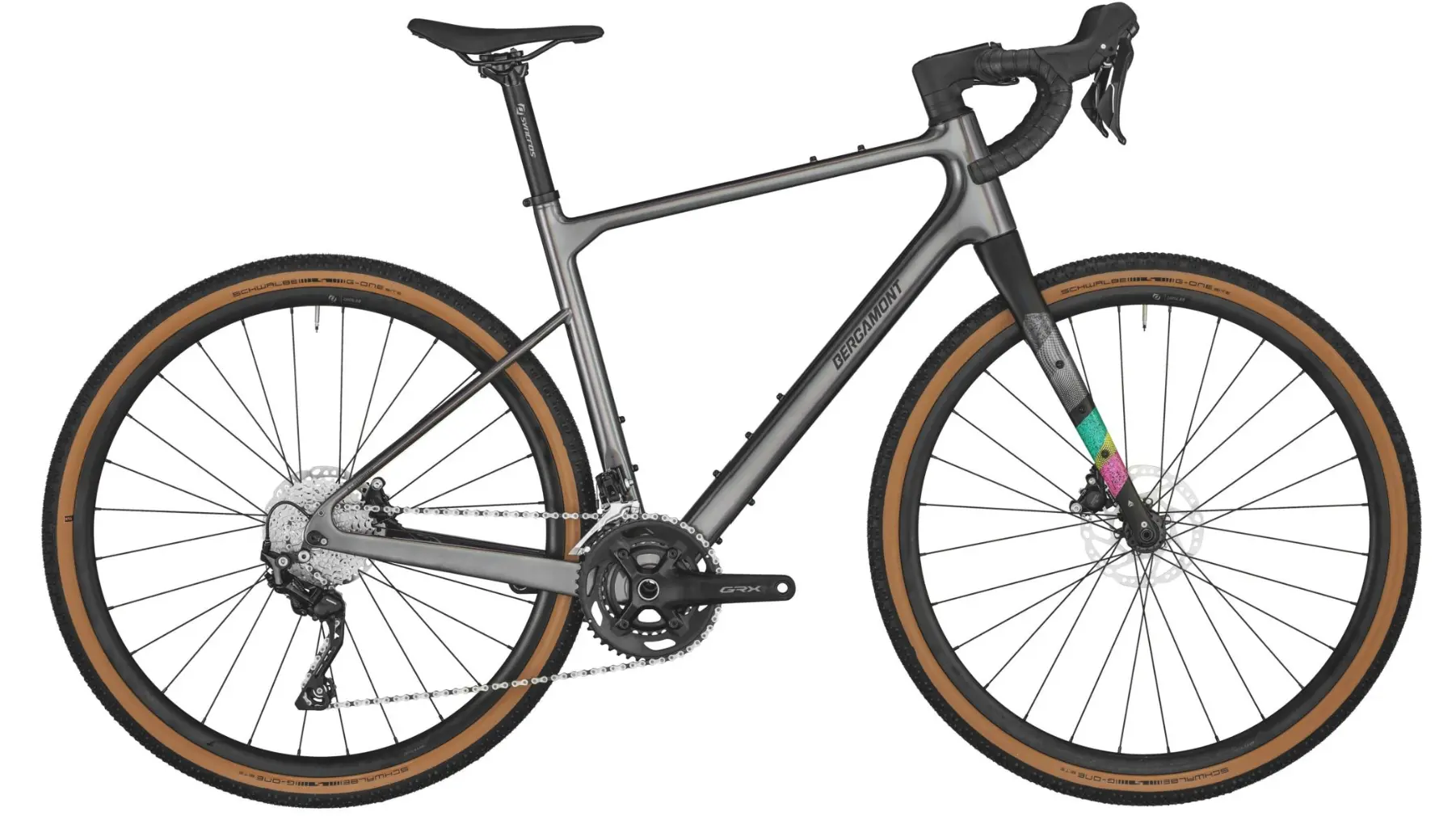 Bergamont Grandurance Expert Gravel Bike Heren Carbon 50cm