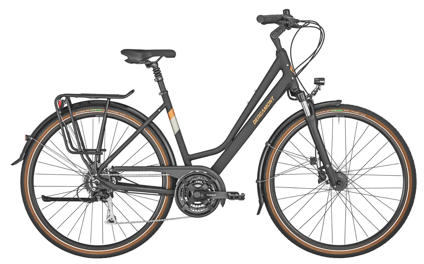 Bergamont Horizon 4 Amsterdam Sportieve Fiets Dames 28 Inch Zwart 44cm