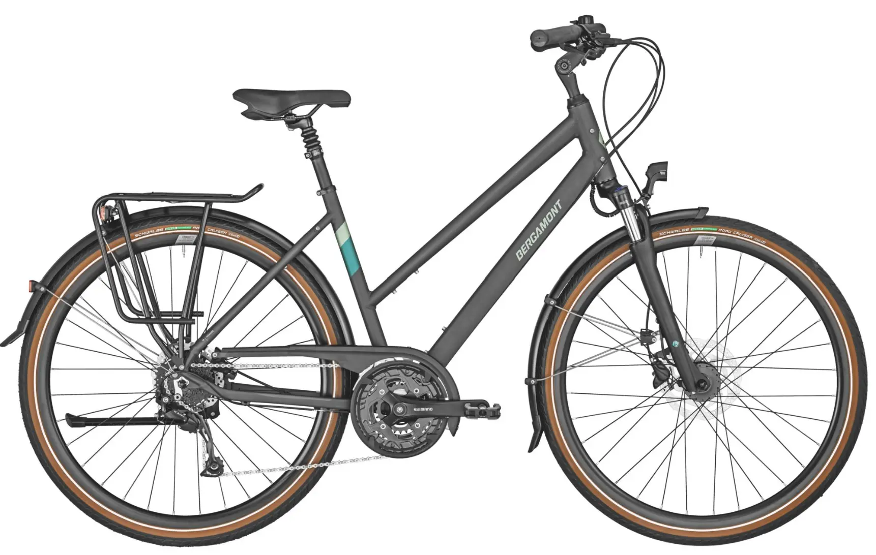 Bergamont Horizon 6 Sportieve Fiets Dames Zwart 28 Inch 48cm