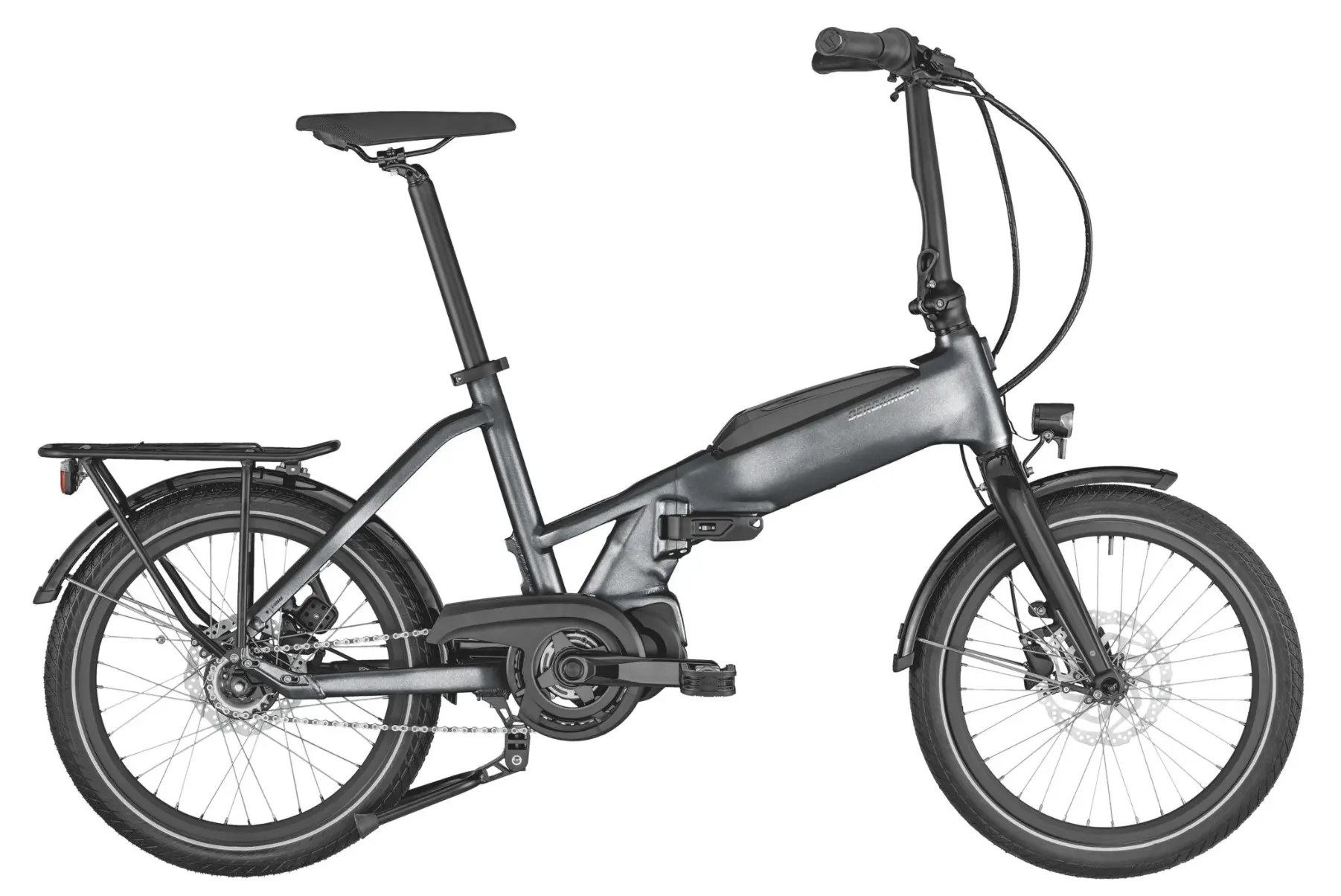 Bergamont Paul-E EQ Expert Elektrische Vouwfiets Naafversnelling Middenmotor