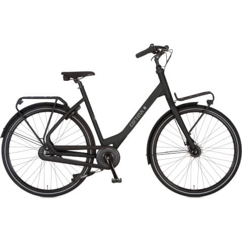 Cortina Common N7 2023 Dames Stadsfiets Jet Black Matt 50 Cm