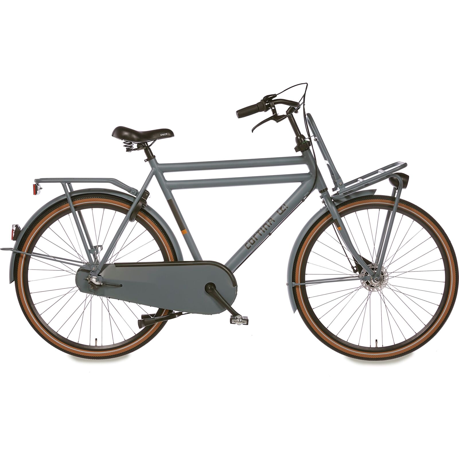 Cortina U4 Transport Solid N3 2023 Heren Transportfiets Mouse Grey Matt 61 Cm
