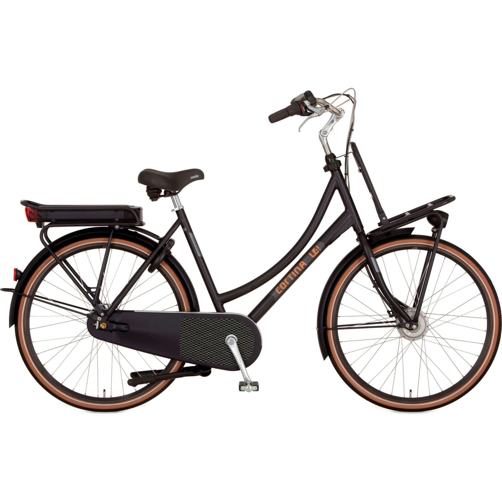 Cortina E-U4 Family N7 2023 Dames Elektrische Fiets Dark Grey Matt 50 Cm